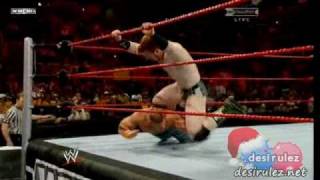 Desiruleznet  WWE Tables Ladders Chairs 2009  Part 11 [upl. by Soutor]