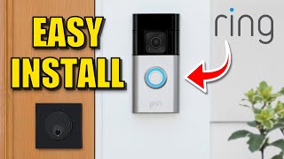 How to INSTALL a wired RING doorbell 3  DIY installation [upl. by Renferd]