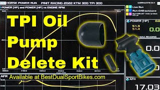 TPI Oil Pump Delete Kit  Must have fuel injector relocation block first [upl. by Ettennan848]