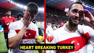 🇹🇷 Turkey Players Left in Tears at FullTime After Being Knocked out from Euro 2024  Netherlands [upl. by Nahshu]