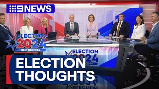 What the 9News panel thinks of 2024 Queensland Election  9 News Australia [upl. by Aldis]