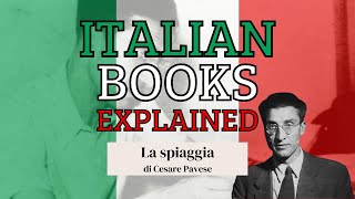 La Spiaggia di Cesare Pavese  Italian Books Explained 1  WITH SUBS [upl. by Edylc]