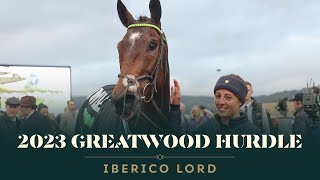 IBERICO LORD GIVES NICKY HENDERSON HIS FIRST UNIBET GREATWOOD HURDLE WIN [upl. by Lennod]