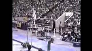 Jen Sey Uneven Parallel Bars  USAs 1986 [upl. by Lay]