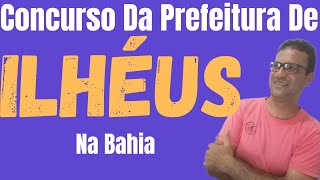 Concurso da prefeitura de IlhéusBA [upl. by Docilla]