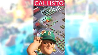 34 MILLION on CALLISTO  BOOM BEACH best attacks amp animations [upl. by Notliw]