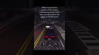 How to perform a pit maneuver in Roblox ERLC Emergency Response Liberty County [upl. by Etsirk571]