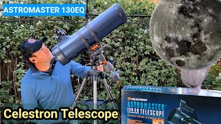 Celestron AstroMaster 130EQ with Eyepiece Kit amp Smartphone Adapter Telescope [upl. by Ted]