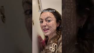 abro la puerta con 500 GOTAS de MAQUILLAJE  Trisayla makeup rizos maquillaje [upl. by Ymmac12]