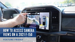 How to Access Different Camera Views on the 2021 F150  Feature Friday [upl. by Ayanaj]