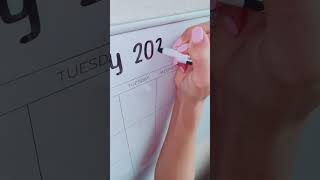 calendar whiteboard handwriting school [upl. by Nnyleuqcaj]