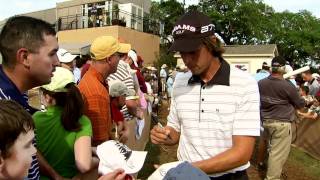 Aaron Baddeley away from the course [upl. by Chadd]