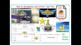 Decompress and extract bgz files Handson example from starttofinish [upl. by Cinderella500]