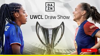 UEFA Womens Champions League 202425 Group Stage Draw [upl. by Ocsinarf]