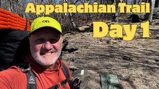 Appalachian Trail 2024 Day 1 Approach Trail to Springer Mountain [upl. by Herrah]