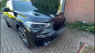 BMW X5 sport Hybrid 45e UK Car Startup [upl. by Oralie]