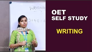 OET Self StudyWriting  OET Coaching Center Kannur amp Kottyam in Kerala Mangalore in Karnataka [upl. by Hamann]