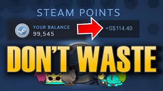 Best Way to Use Steam Points to Possibly Make Money 2024 [upl. by Gnaw267]