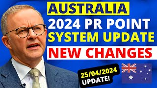 Australia PR Points System 2024 New Changes  Australia PR Visa [upl. by Yelyah]