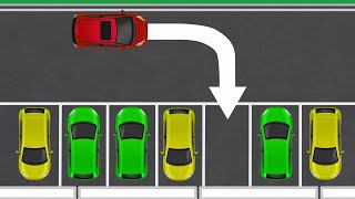 Simplified animated tutorial to Forward Parking [upl. by Arehsat]