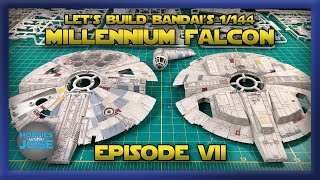 Lets Build the Bandai 1144 Millennium Falcon  Episode 7 [upl. by Mukund]