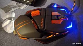 Cyborg MMO 7 Gaming Mouse By Mad Catz HandsOn Demo [upl. by Ayikin243]