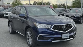 Used 2018 Acura MDX wTechnology Pkg 5J8YD4H56JL024898 Rosenthal Gaithersburg Rockville [upl. by Yuria]