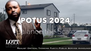 POTUS 2024  quotI Wont Quit on Our Citizensquot Realist Critical Thinking Party PSA [upl. by Nancee]