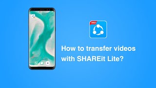 How to transfer videos with SHAREit Lite without internet [upl. by Noxin]