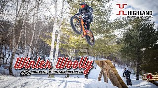 2024 WINTER WOOLLY  LiftAccessed Downhill Fat Biking [upl. by Enilehcim195]