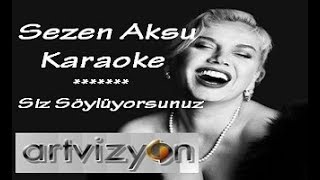 Sezen Aksu  Hata Sende Benim Hatalarımdan Birisin  Karaoke [upl. by Teryl]