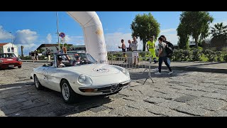 Ivana e Antonella Team Convento Giorno1 Partenza Targa Florio 2024 11 ottobre targaflorio [upl. by Lubeck155]