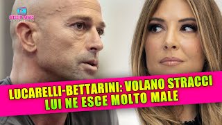 Bettarini Vs Lucarelli Volano Stracci Lui Ne Esce Molto Male [upl. by Gard955]