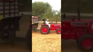 Mahindra 585 xp Plus Tractor With Full Loaded Trolley [upl. by Ikilisav]