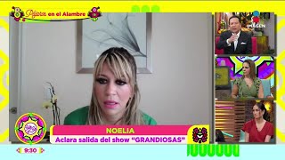 Noelia explica EN VIVO por qué se quedó fuera de GranDiosas  Sale el Sol [upl. by Kawai854]