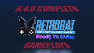 Retrobat 640 Completo Gameplays [upl. by Resor619]