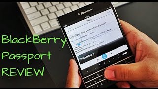 BlackBerry Passport Review 2016  Optimization needed [upl. by Scharaga]