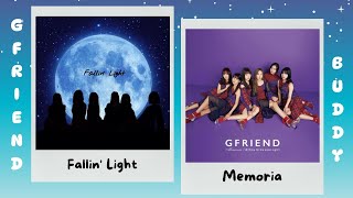 GFRIEND JAPANESE SONG  FALLIN LIGHT × MEMORIA FMV [upl. by Chud256]