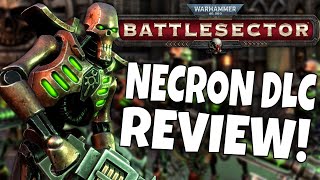 Warhammer 40000 Battlesector  Necron DLC Review [upl. by Aeiram]