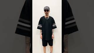 【202452】COOTIE PRODUCTIONS  Jacquard Sleeve SS Tee [upl. by Reitrac]