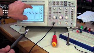 EEVblog 162  Ceramic Capacitor Piezoelectric Effect on an Oscilloscope [upl. by Madelene]