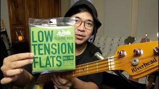 Do I Do  Stevie Wonder Bass Cover with LaBella Low Tension Flats [upl. by Isied]