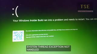 Automatic repair failed with stop code SYSTEM SERVICE EXCEPTION Windows 10 [upl. by Submuloc]