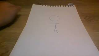 How 2 draw a stick figure [upl. by Bomke]