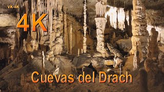 Cuevas del Drach 🌴 Drachenhöhle 🕯 Doku mit Sehenswürdigkeiten 🕍 in Porto Cristo 🌅 Mallorca [upl. by Zinnes616]