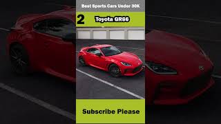 Top 5 Best Sports Cars Under 30K in 2024 [upl. by Atsiuqal]