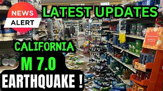 Major California Earthquake  new Details and Videos [upl. by Assirem]