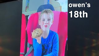 Owen’s 18th Birthday Vlog [upl. by Nostaw]