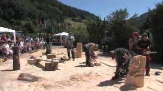 5 Internationale Schwarzwälder KettensägenKunsttage auf dem Gelände der Dorotheenhütte Wolfach [upl. by Teufert]