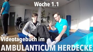 Diagnose Inkompletter Querschnitt  Woche 11  Therapietagebuch im Ambulanticum Herdecke [upl. by Rhtaeh]